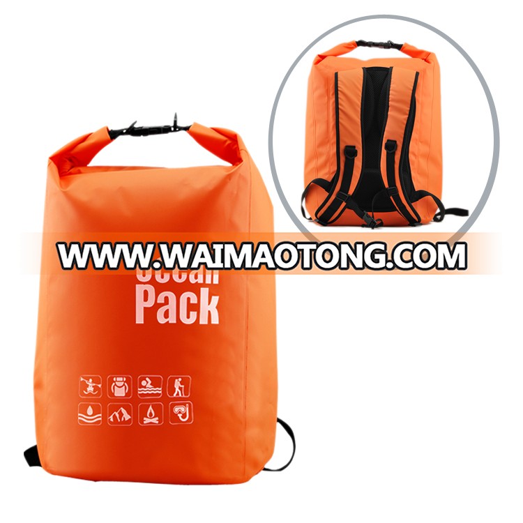 Big Capacity 60L Travel Hiking Waterproof Durable PVC Backpack